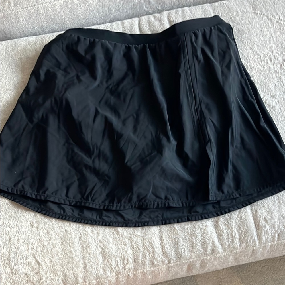 Athletic  Black Women's Skirt
